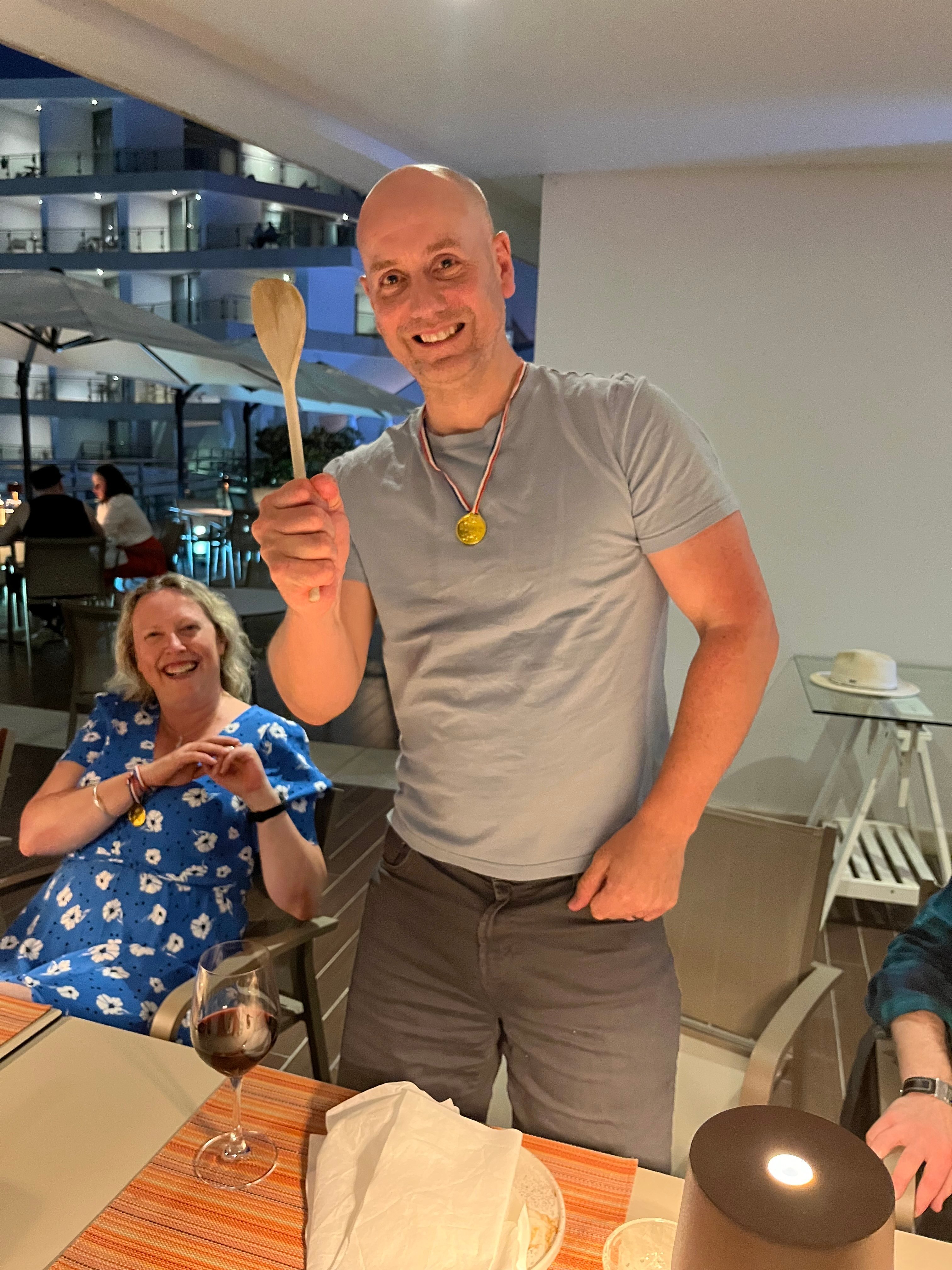 Matt B wooden spoon award