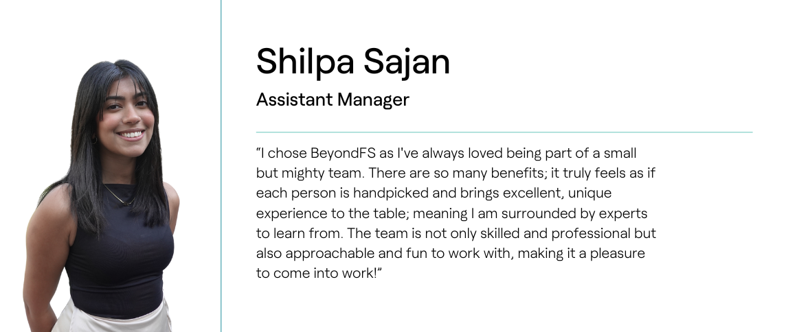 Shilpa Sajan testimonial